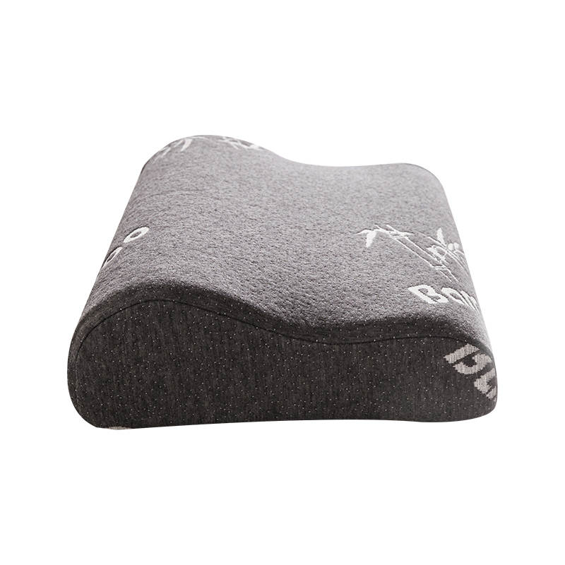 Hibermate Bamboo Neck Foam Pillow - Grey