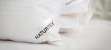 Comfortable Naturtex 3-Chamber Pillow (EU Goose), Queen Size (51 x 76 cm)